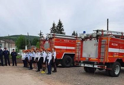 Новое пожарное депо открыли в посёлке Алексеевск Киренского района